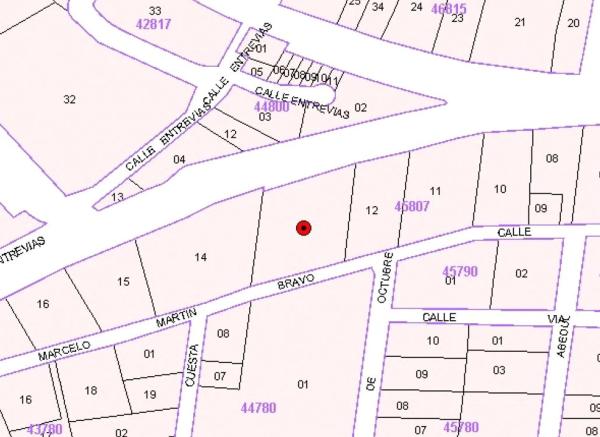 Terreno en calle de Marcelo Martín Bravo