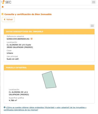 Terreno en calle de la Alondra, 6