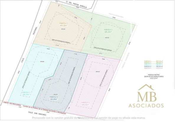 Terreno en calle San Macario