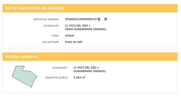 Terreno en calle Pico del Oso, 1
