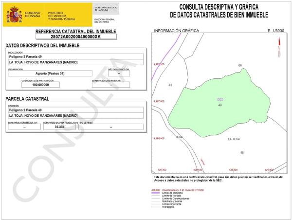 Terreno en calle Diseminados, 43