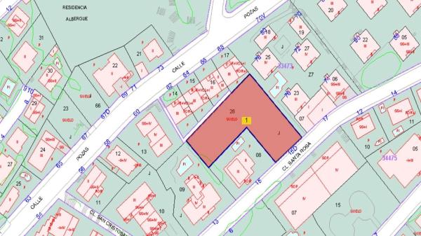 Terreno en calle Santa Rosa