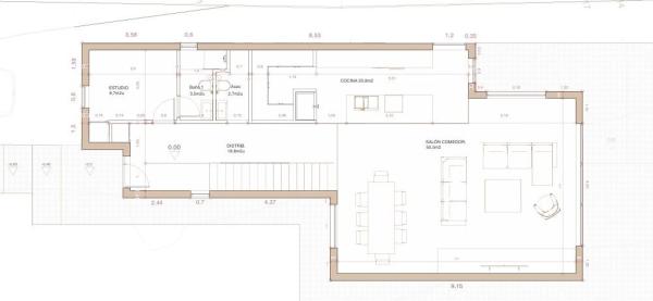 Terreno en avenida Transversal
