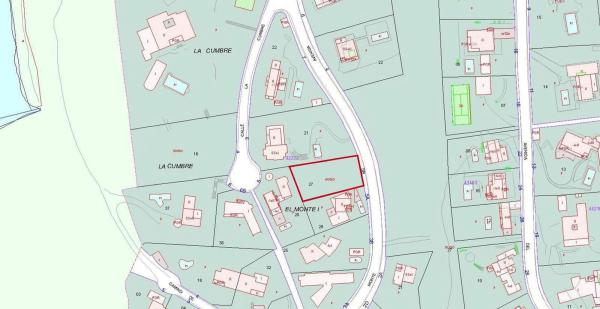 Terreno en avenida del Monte