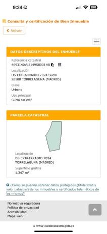 Terreno en Extrarradio, 7024