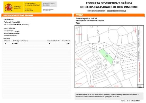 Terreno en calle Uva