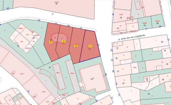 Terreno en calle Murga