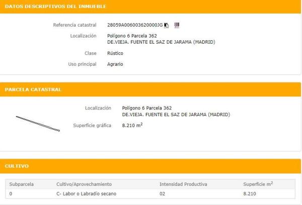 Terreno en camino Viejo del Casar, 362