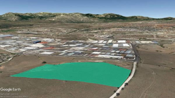 Terreno en calle del Platino