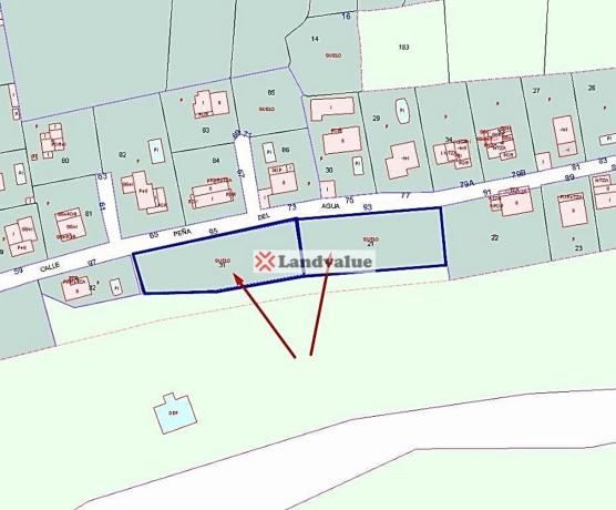 Terreno en Urbanización Peña del Agua, 93