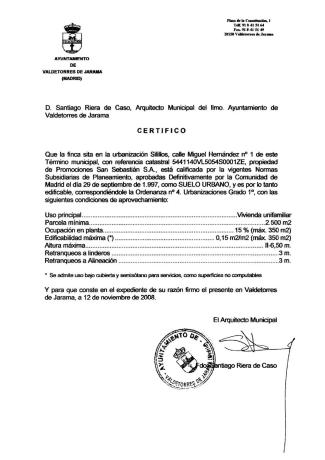 Terreno en calle Miguel Hernández, 1