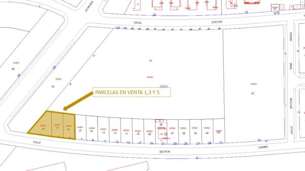 Terreno en calle del Doctor Torres Feced, 1