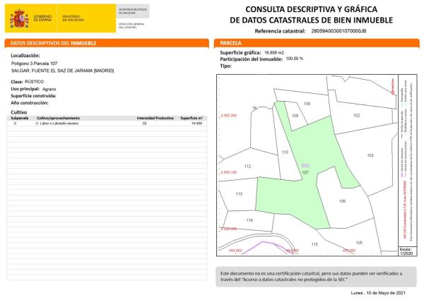 Terreno en arroyo del muerto, km 0