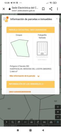 Terreno en calle de los Hundidos, 12