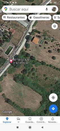 Terreno en calle Buitrago, km 1