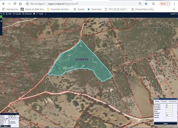 Terreno en calle Arreturas, km 1