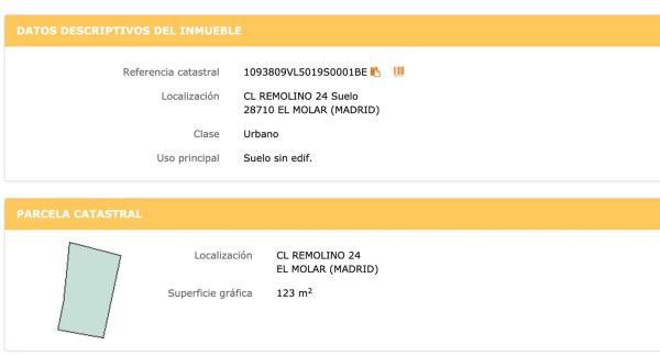 Terreno en calle Remolino, 22  y 24