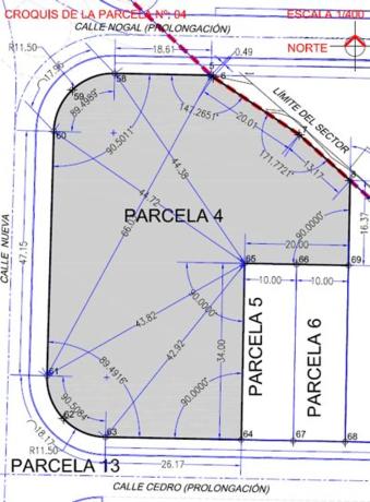 Terreno en Terreno Sector S-1, 36 p