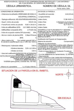 Terreno en Terreno Sector S-1, 36 p