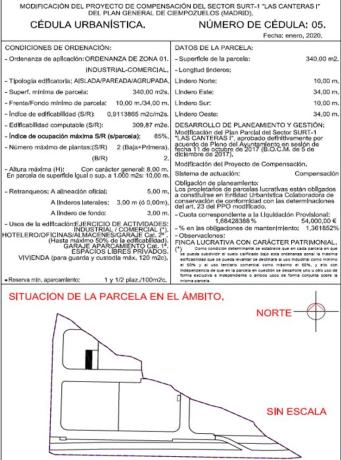 Terreno en Terreno Sector S-1, 36 p