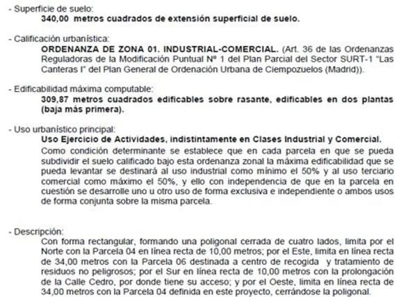 Terreno en Terreno Sector S-1, 36 p