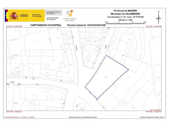 Terreno en travesía de Beatriz Galindo, 2