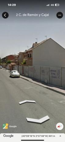 Terreno en calle de Ramón y Cajal, 23