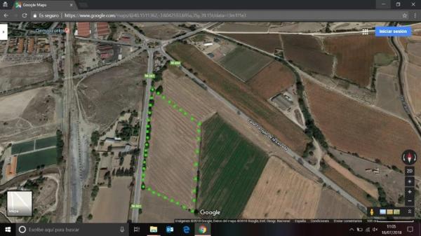 Terreno en M-307, km 12