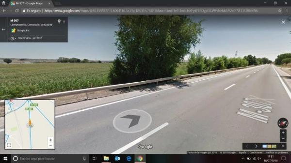 Terreno en M-307, km 12