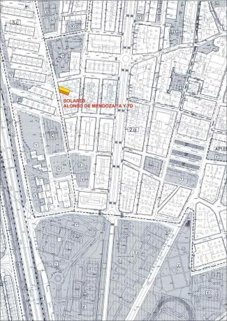 Terreno en calle Alonso de Mendoza, 7