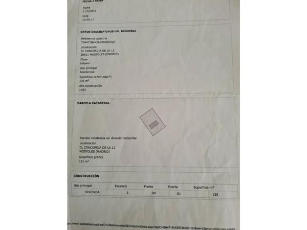 Terreno en calle de la Concordia