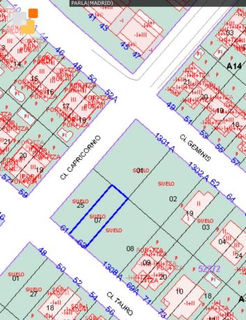 Terreno en calle Tauro, 63