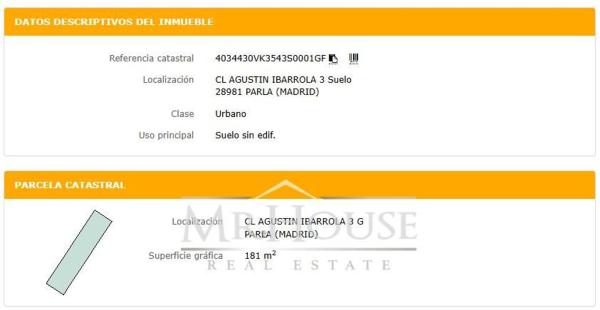 Terreno en calle Agustín Ibarrola