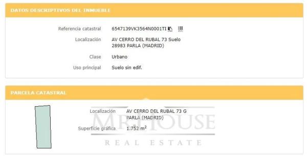 Terreno en avenida Cerro del Rubal