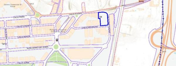 Terreno en Pintores-Ferial