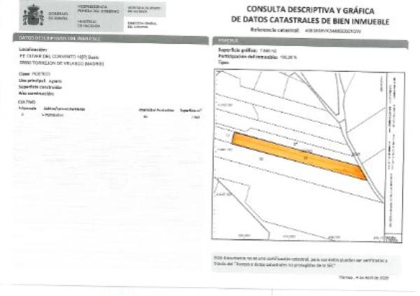Terreno en pasaje del convento