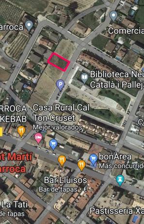 Terreno en calle Lluís Companys, 11