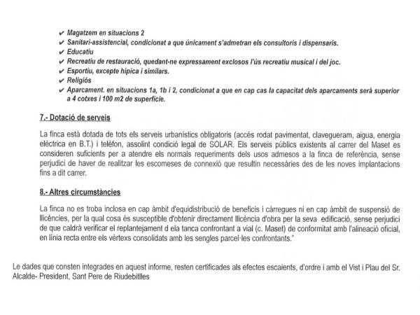 Terreno en plaza de les Eres