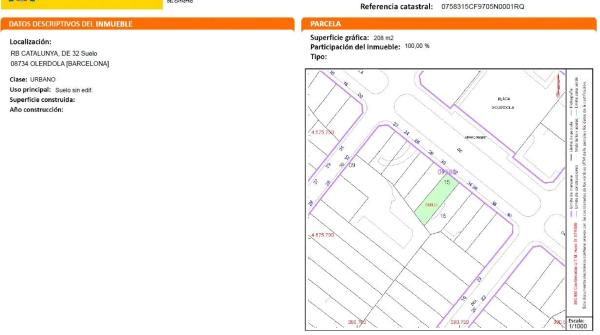 Terreno en rambla Catalunya, 32