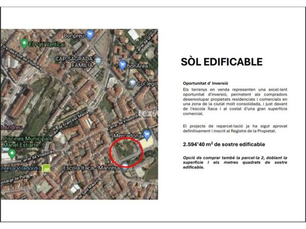 Terreno en calle de Jaume i