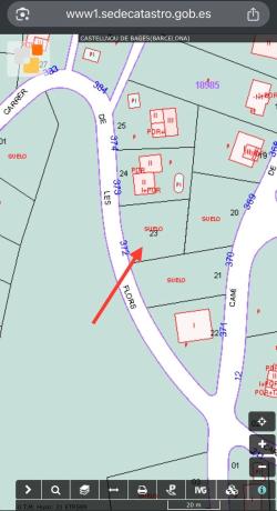 Terreno en calle de les Flors, 372