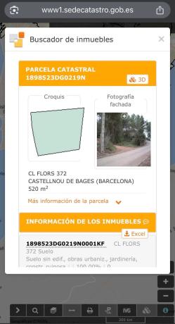 Terreno en calle de les Flors, 372