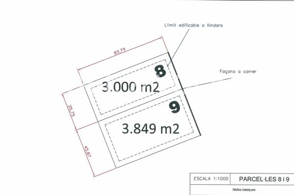 Terreno en Balconada - Cal Gravat