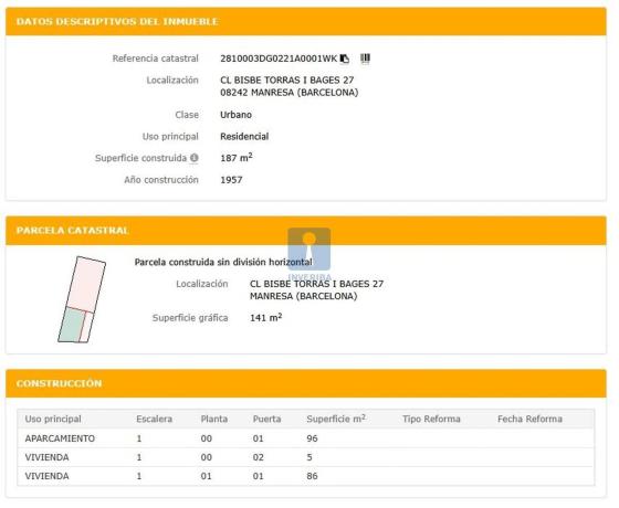 Terreno en calle del Bisbe Torras i Bages