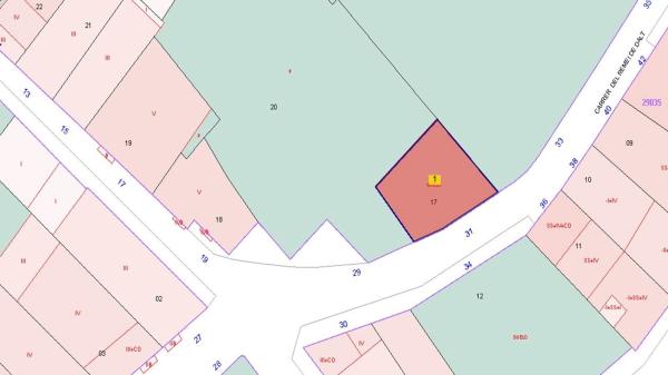 Terreno en calle de les Reparadores