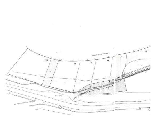Terreno en avenida la Quintana, 58 -56