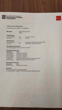 Terreno en Sant Fruitós de Bages