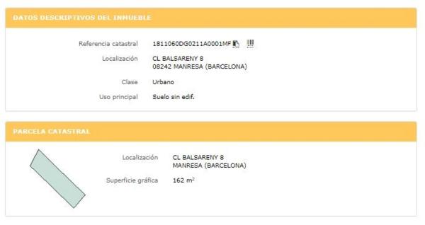 Terreno en calle de Balsareny