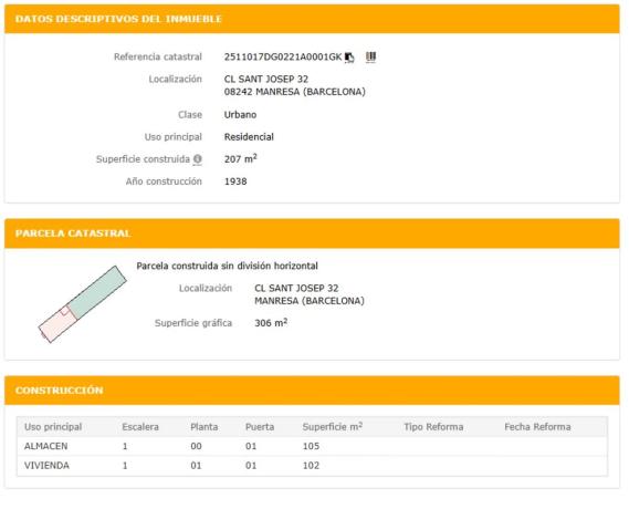 Terreno en calle de Sant Josep, 32