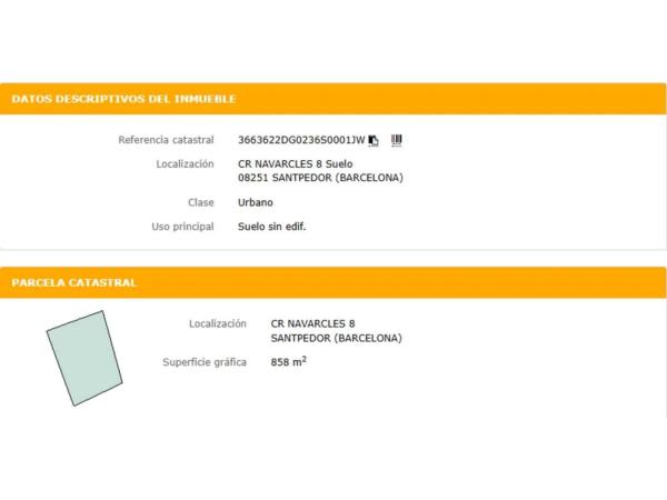 Terreno en carretera Navarcles, 10 -24